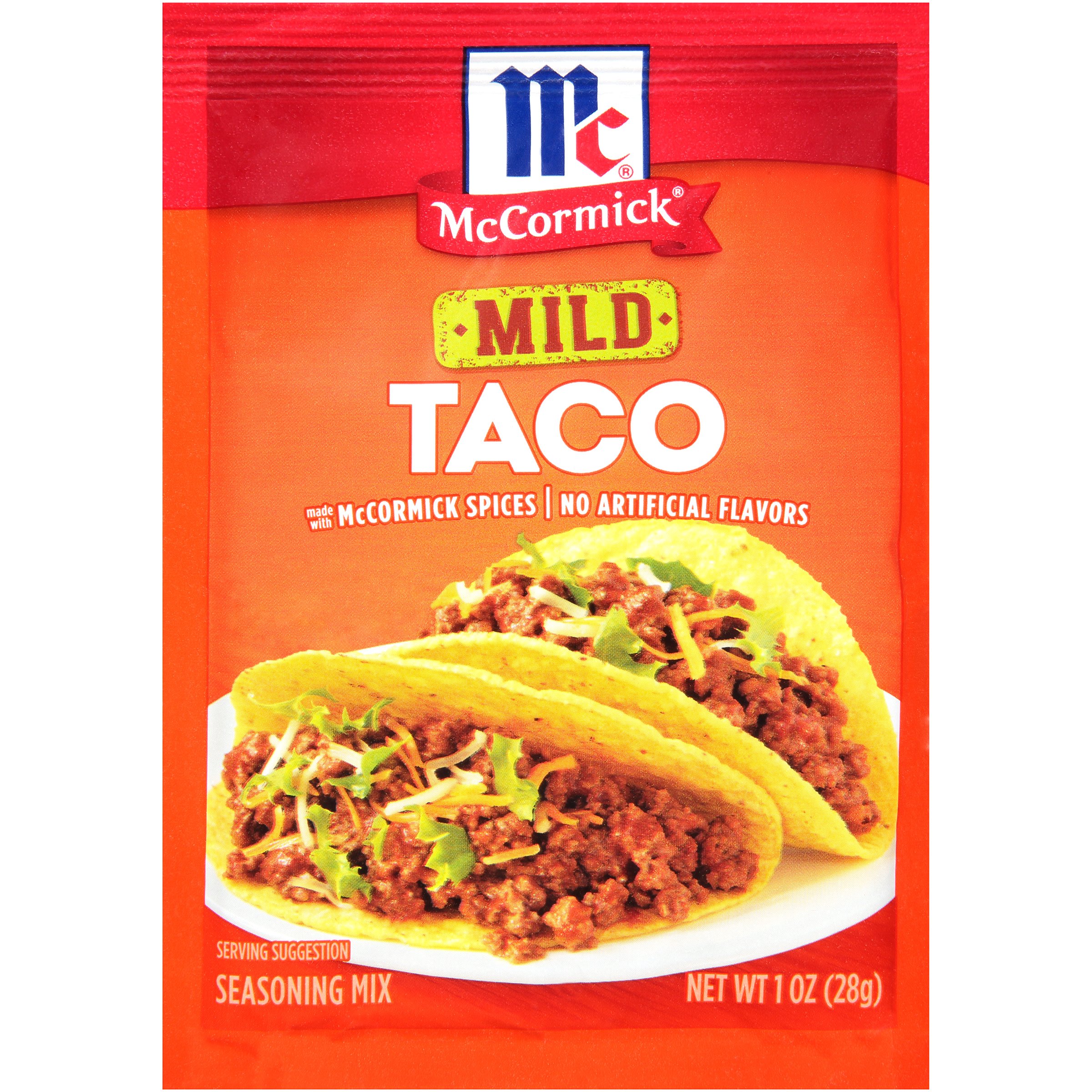 Mccormick Mild Taco Seasoning Mix Shop Spice Mixes At H E B 1184