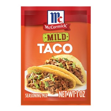 McCormick Mild Taco Seasoning Mix, 1 oz