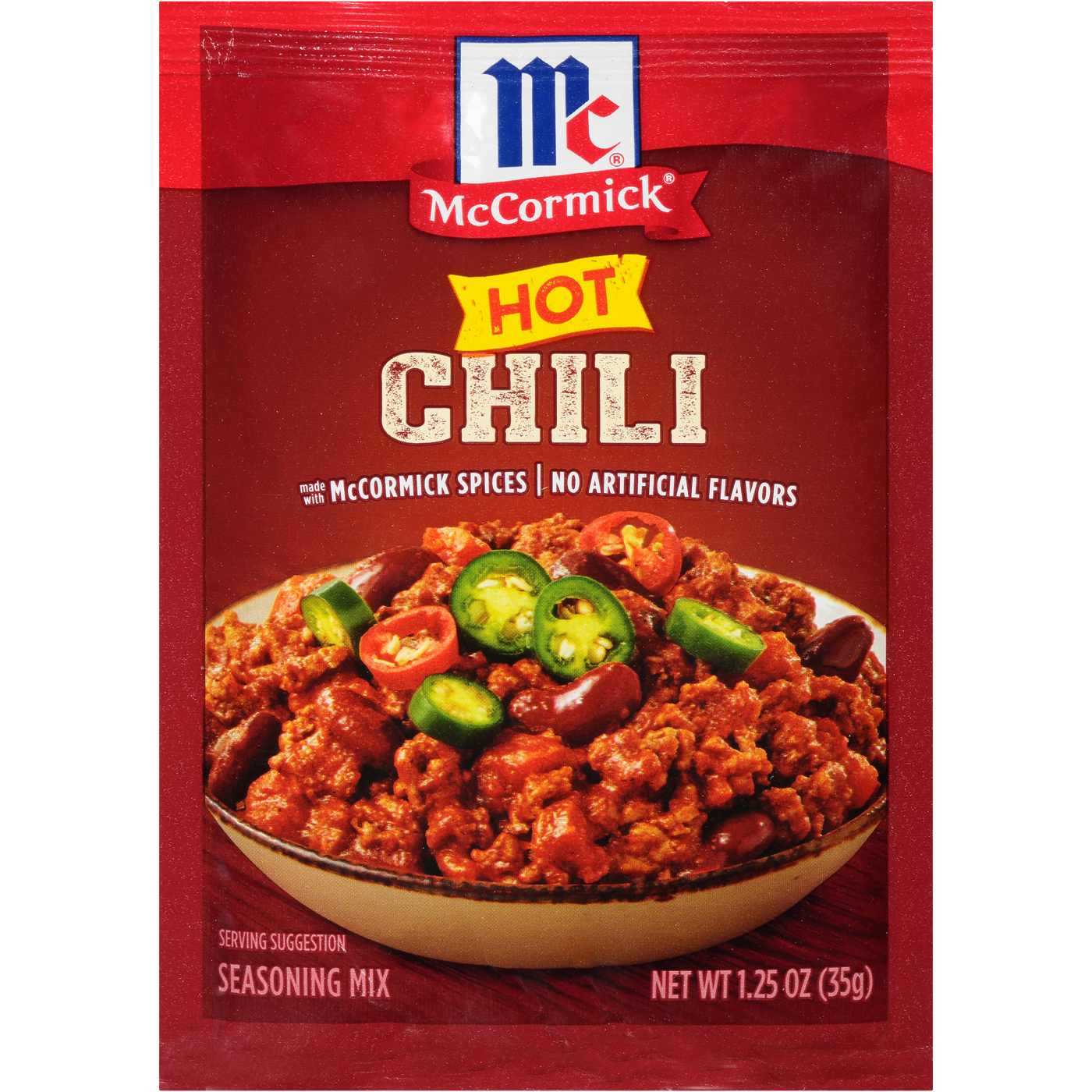 McCormick Hot Chili Seasoning Mix; image 1 of 9