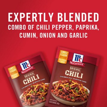 McCormick Chili Seasoning Mix, 1.25 oz