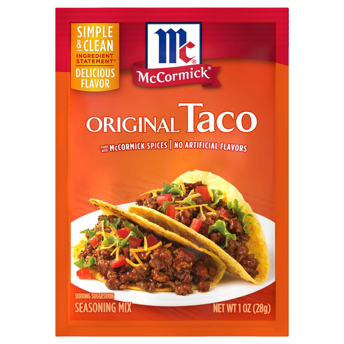McCormick Original Taco Seasoning Mix; image 1 of 6