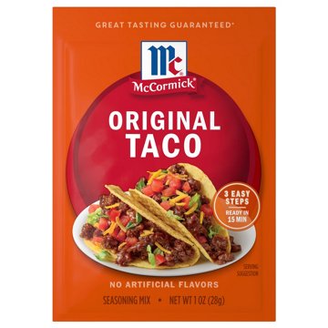 McCormick Original Taco Seasoning Mix, 1 oz