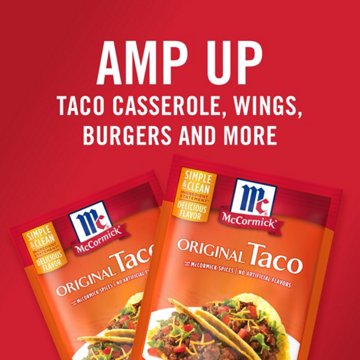 McCormick Original Taco Seasoning Mix, 1 oz