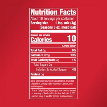 McCormick Meat Loaf Seasoning Mix, 1.5 oz