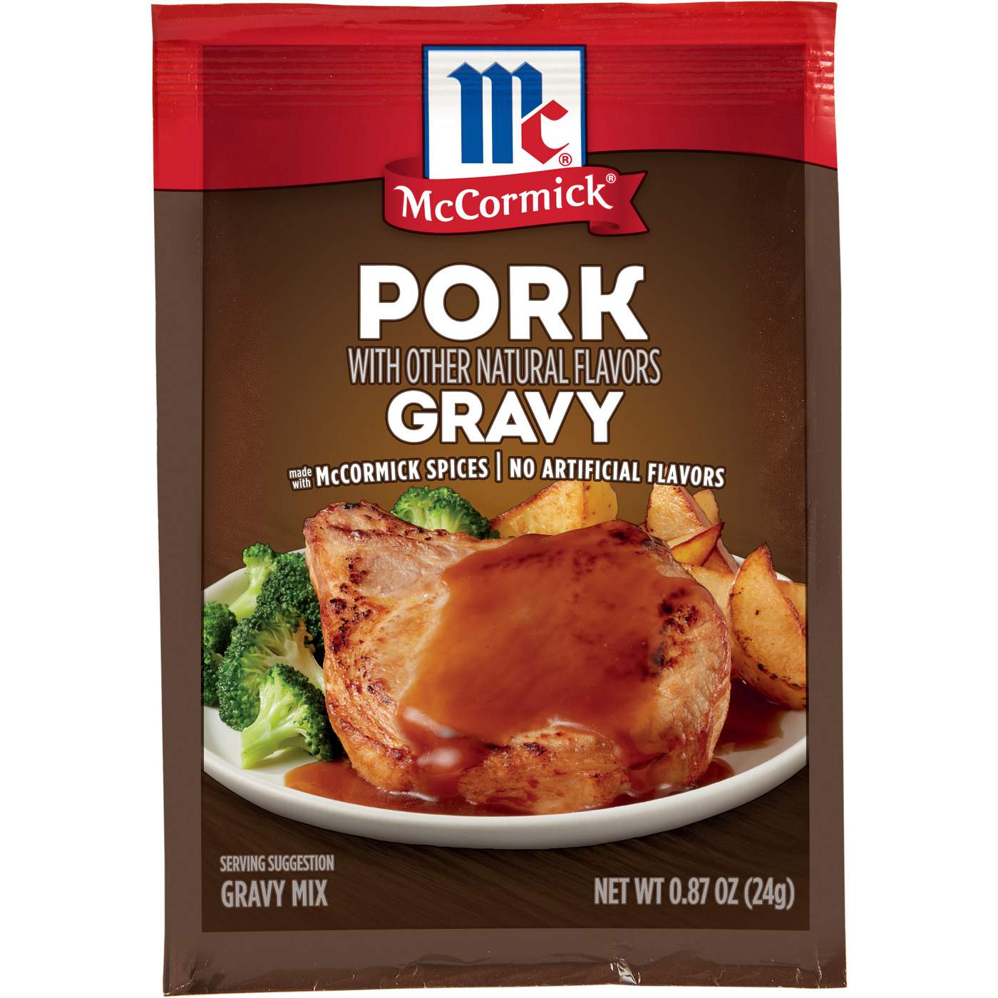 McCormick Pork Gravy Seasoning Mix; image 1 of 9