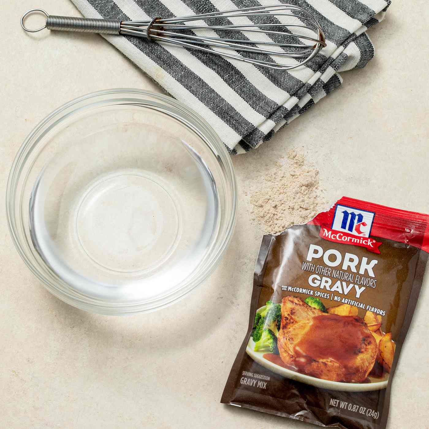 McCormick Pork Gravy Seasoning Mix; image 3 of 9