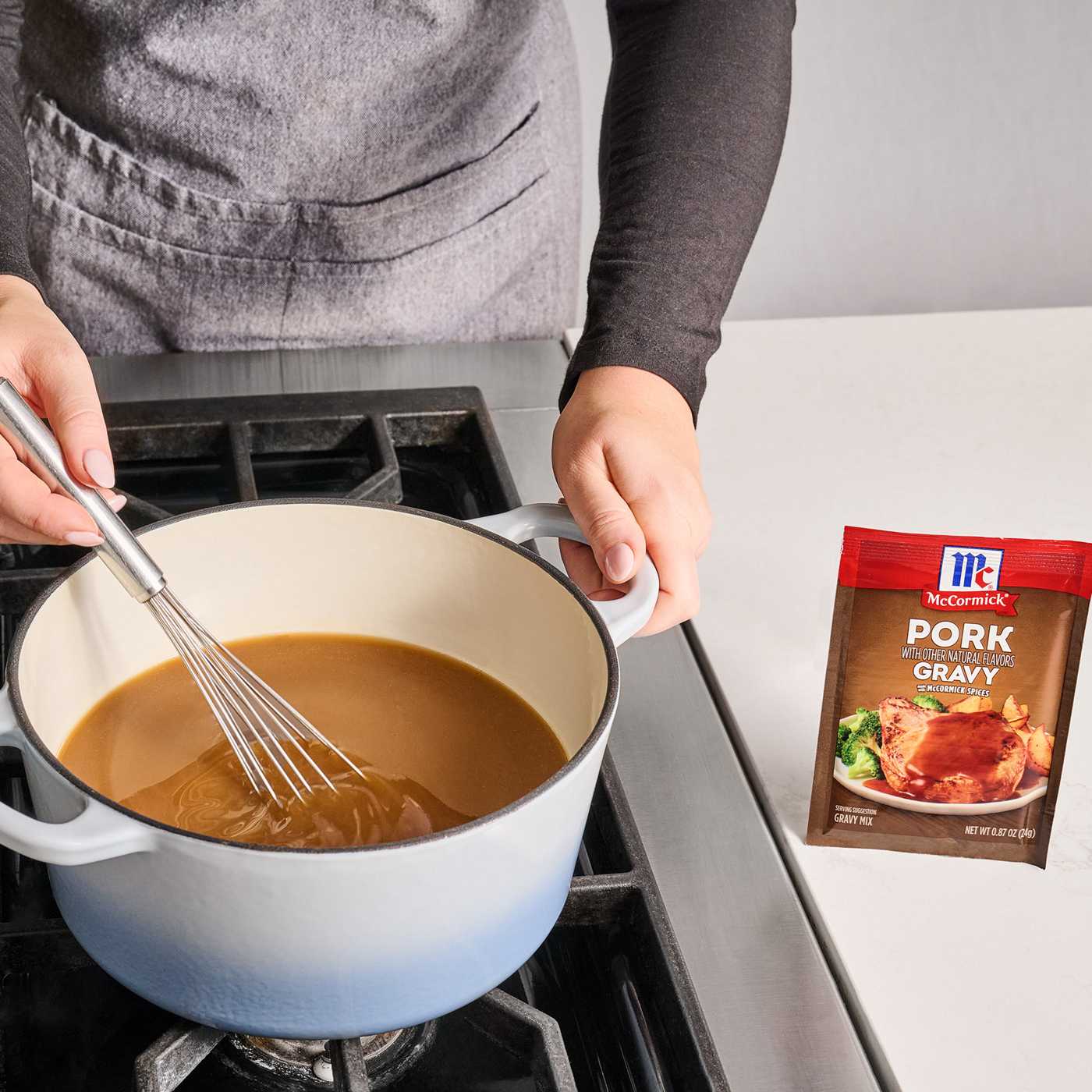 McCormick Pork Gravy Seasoning Mix; image 5 of 6