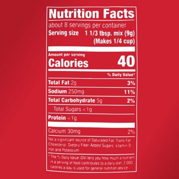 McCormick Original Country Gravy Mix, 2.64 oz