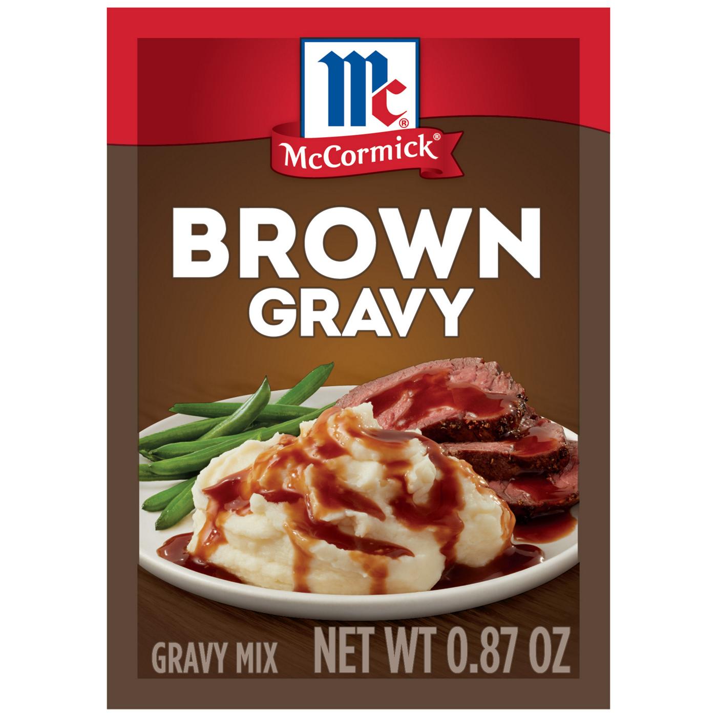 McCormick Brown Gravy Mix; image 1 of 8