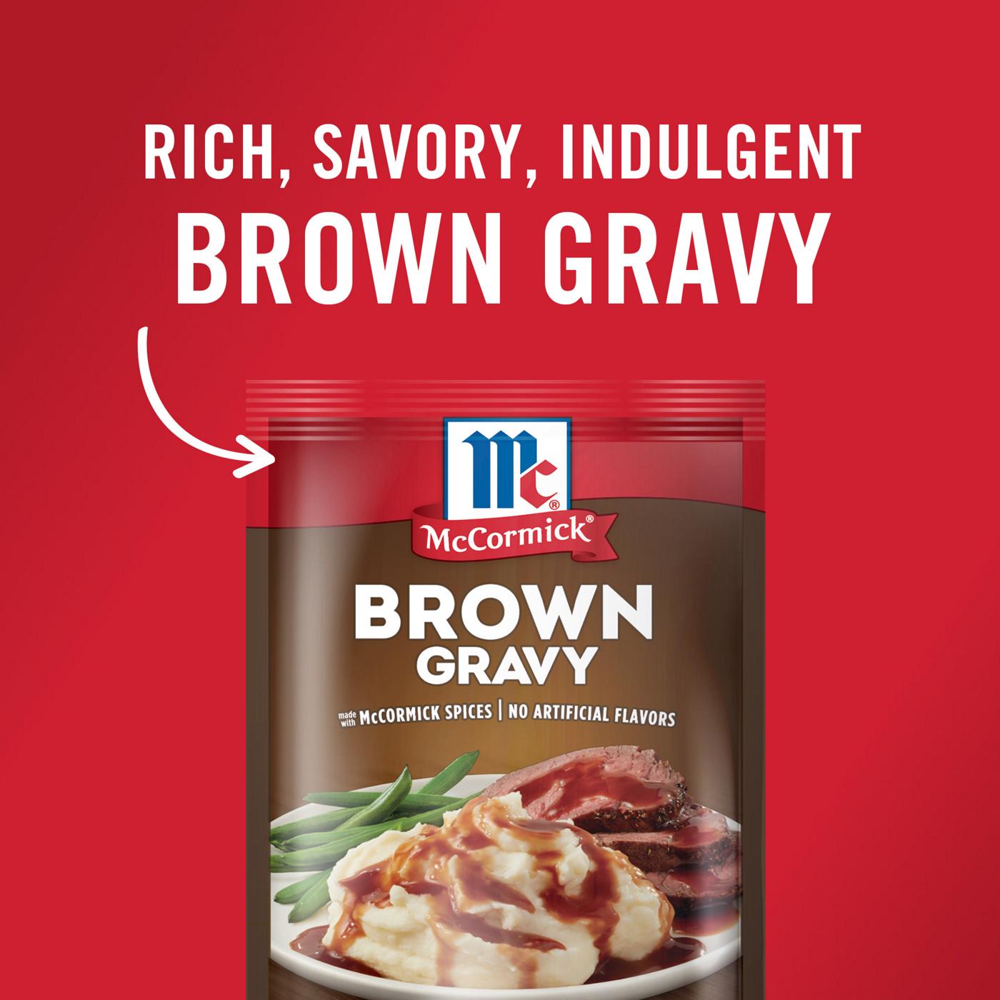 McCormick Brown Gravy Mix; image 8 of 8