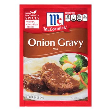 McCormick Onion Gravy Seasoning Mix, 0.87 oz