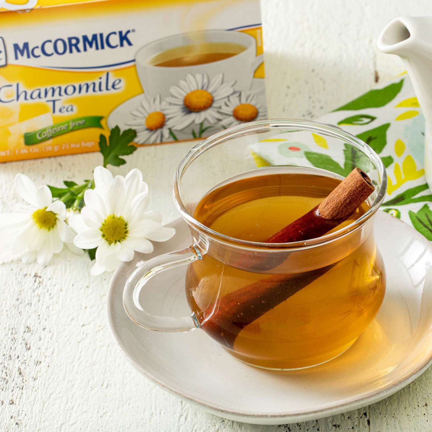McCormick 25 Count Box Caffeine Free Chamomile Tea Bags; image 2 of 6