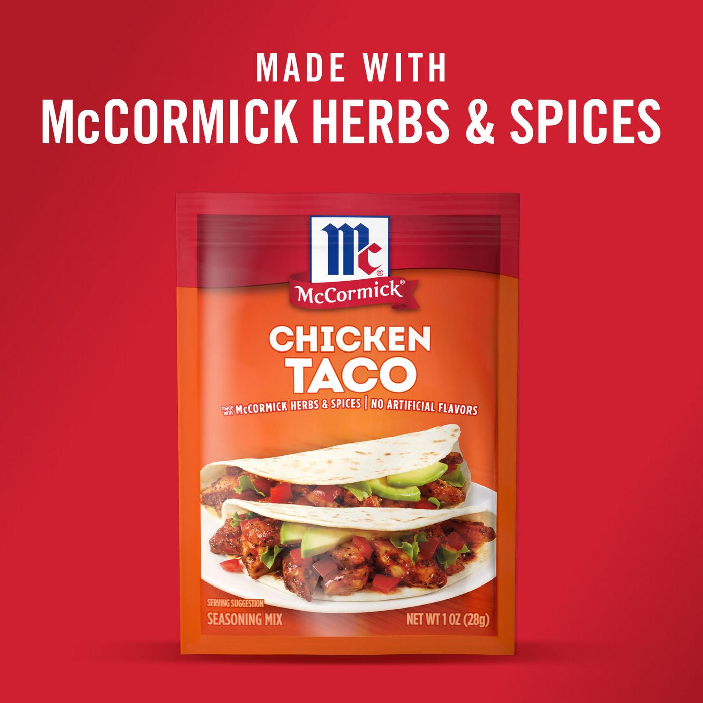 McCormick Chicken Taco Seasoning Mix; image 2 of 8