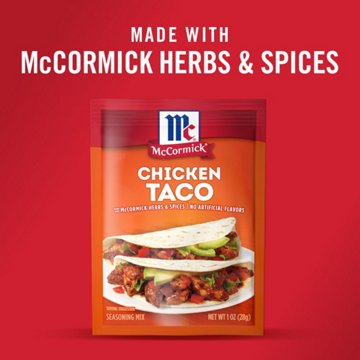 McCormick Chicken Taco Seasoning Mix, 1 oz