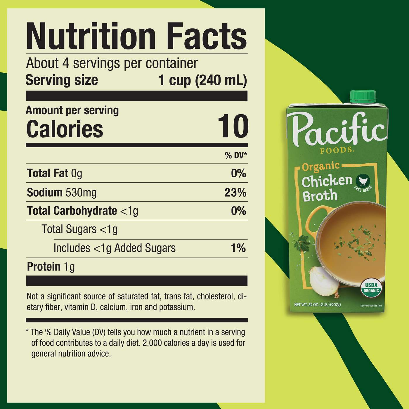 Pacific Foods Organic Free Range Chicken Broth; image 4 of 6