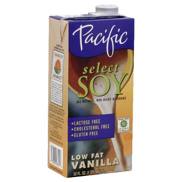 Pacific Foods Select Soy Low Fat Vanilla NonDairy Beverage Shop Milk
