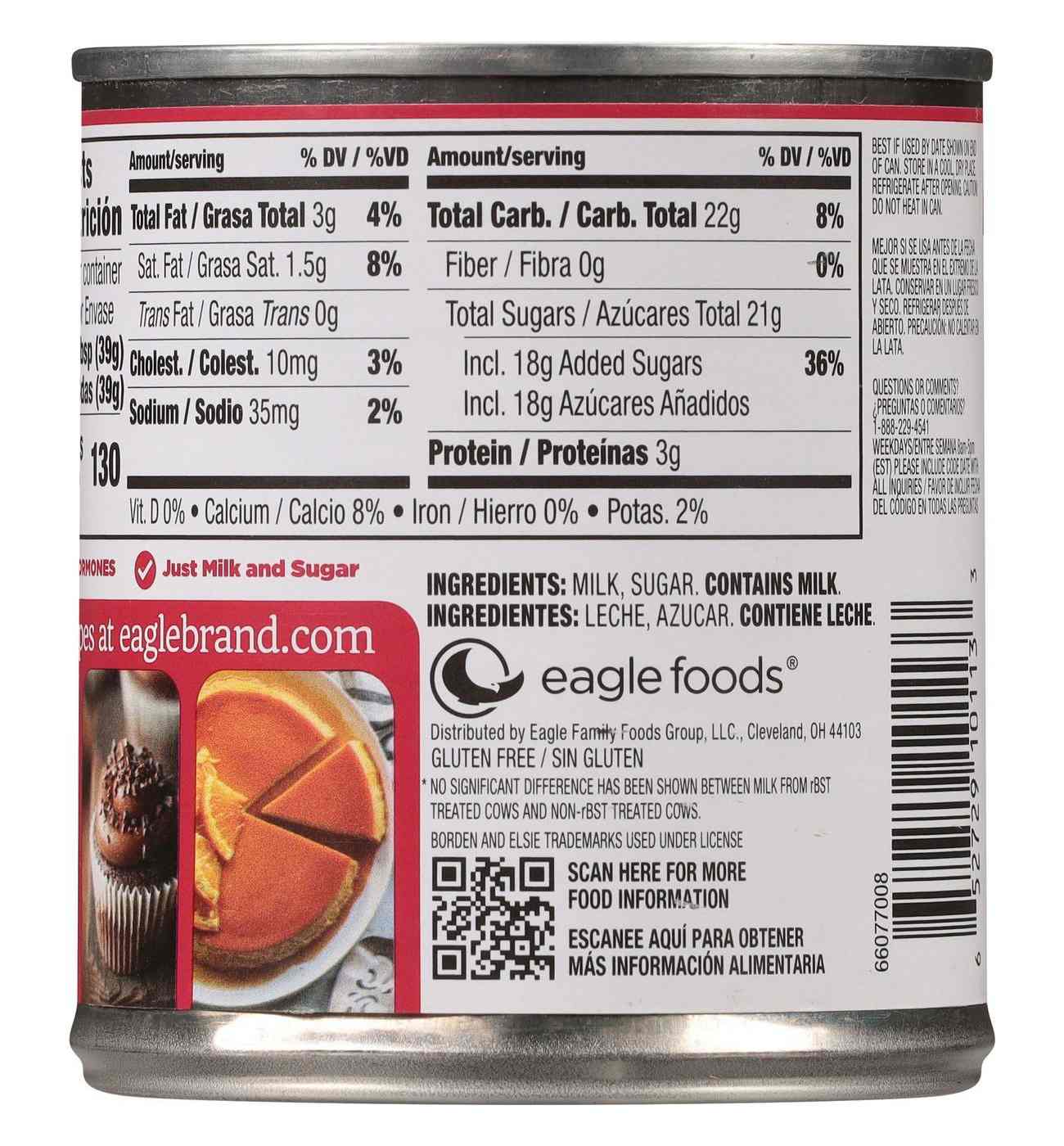 Eagle Brand Sweetened Condensed Milk; image 2 of 2