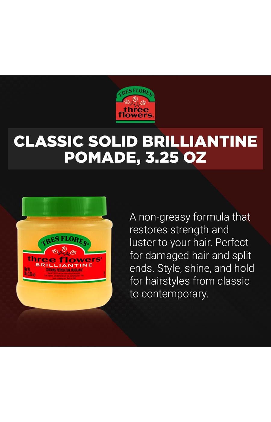 Tres Flores Brilliantine Pomade; image 2 of 7