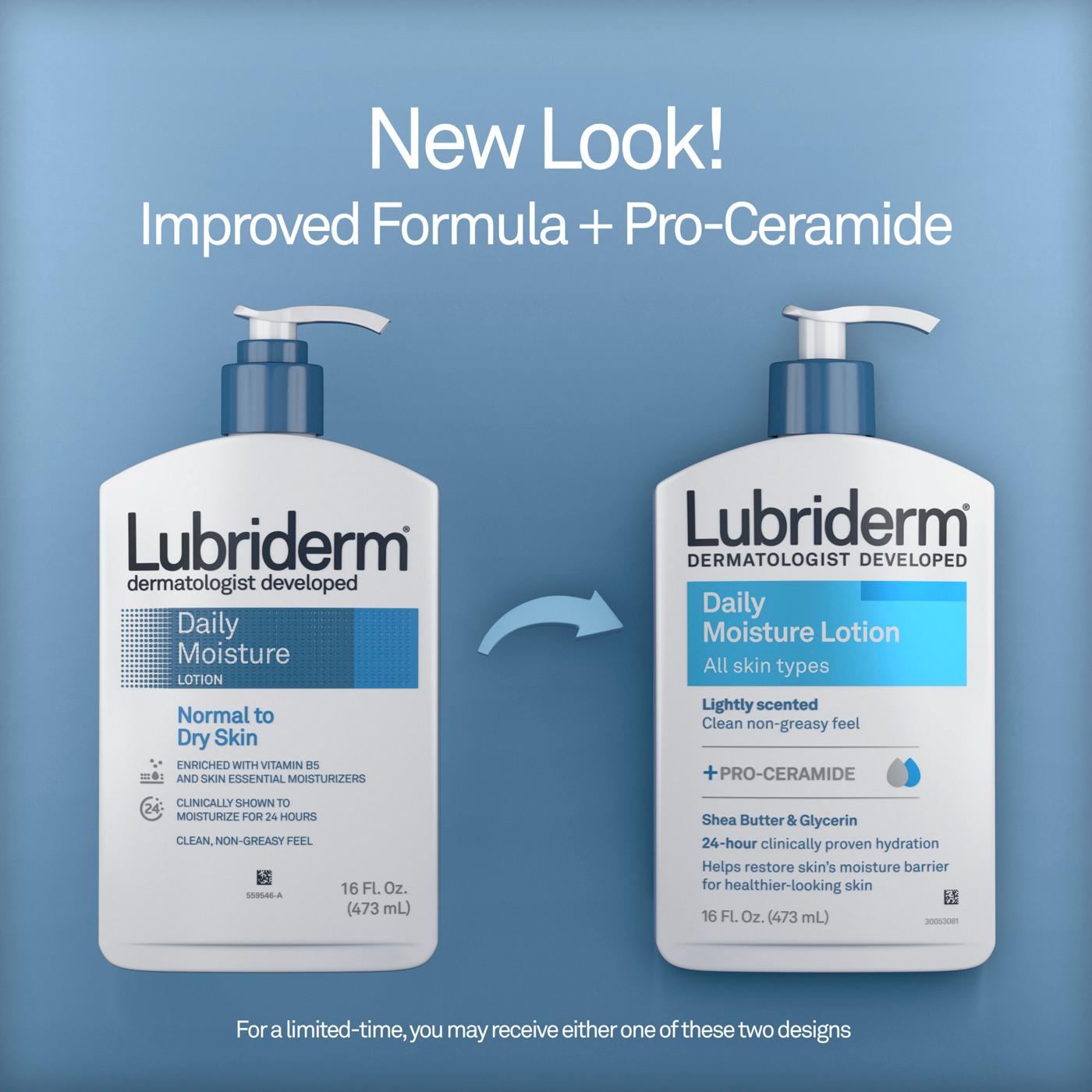 Lubriderm Daily Moisture Lotion; image 7 of 9