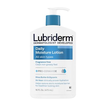 Lubriderm Daily Moisture Lotion + Pro-Ceramide - Unscented