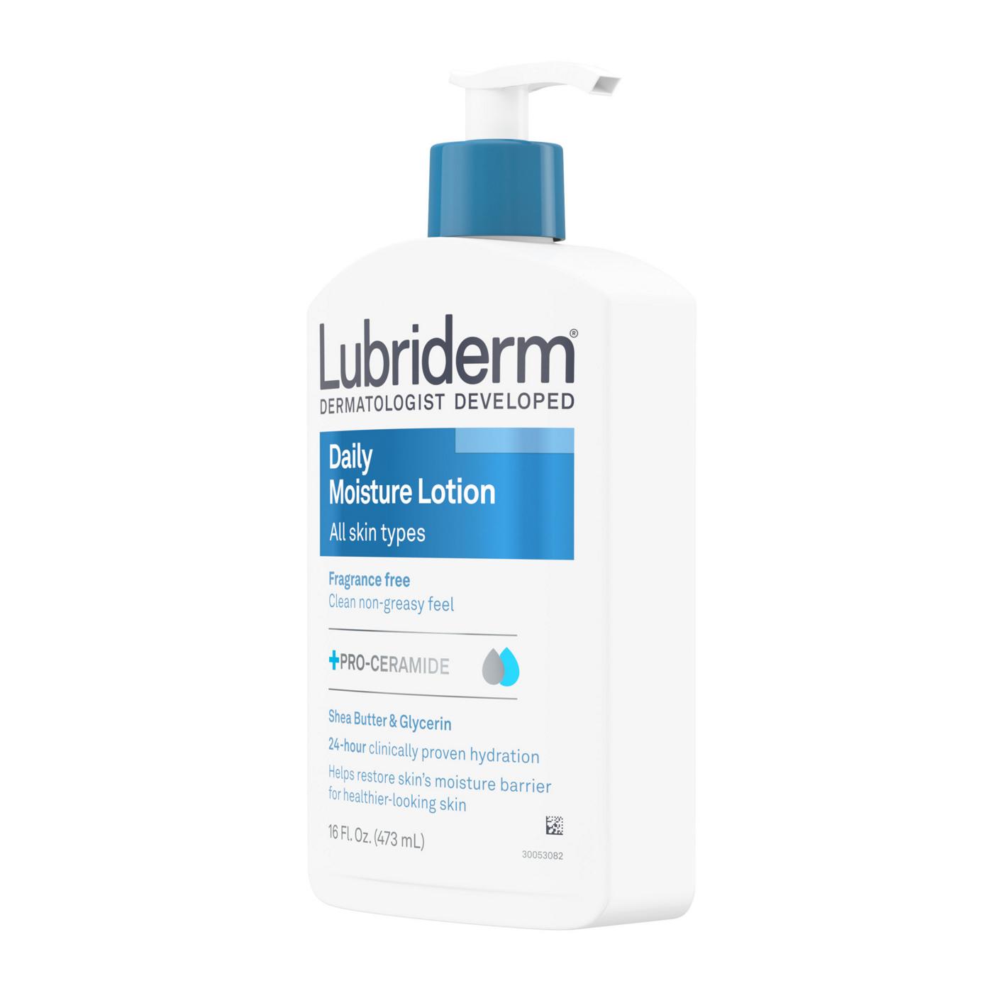 Lubriderm Fragrance-Free Daily Moisture Lotion; image 3 of 9