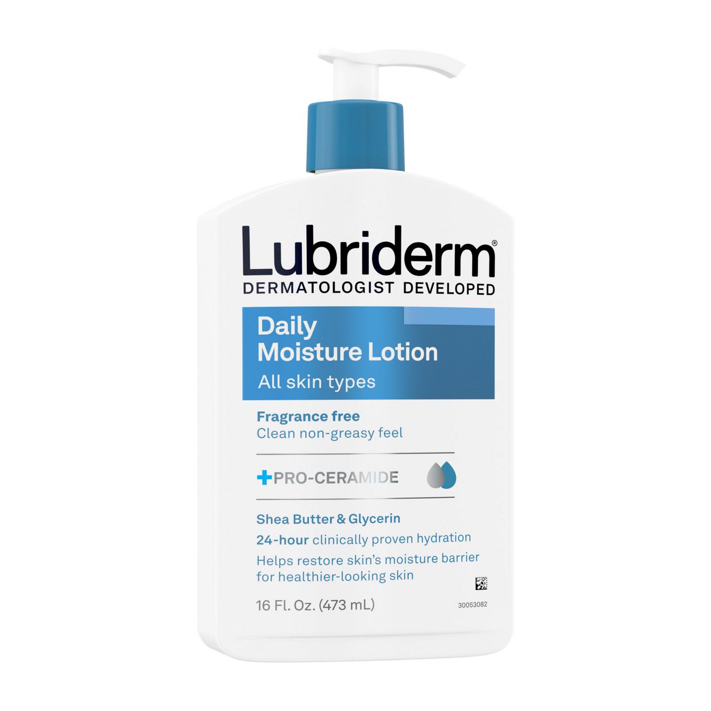 Lubriderm Fragrance-Free Daily Moisture Lotion; image 6 of 9