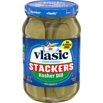 Vlasic Kosher Dill Stackers, 16 oz