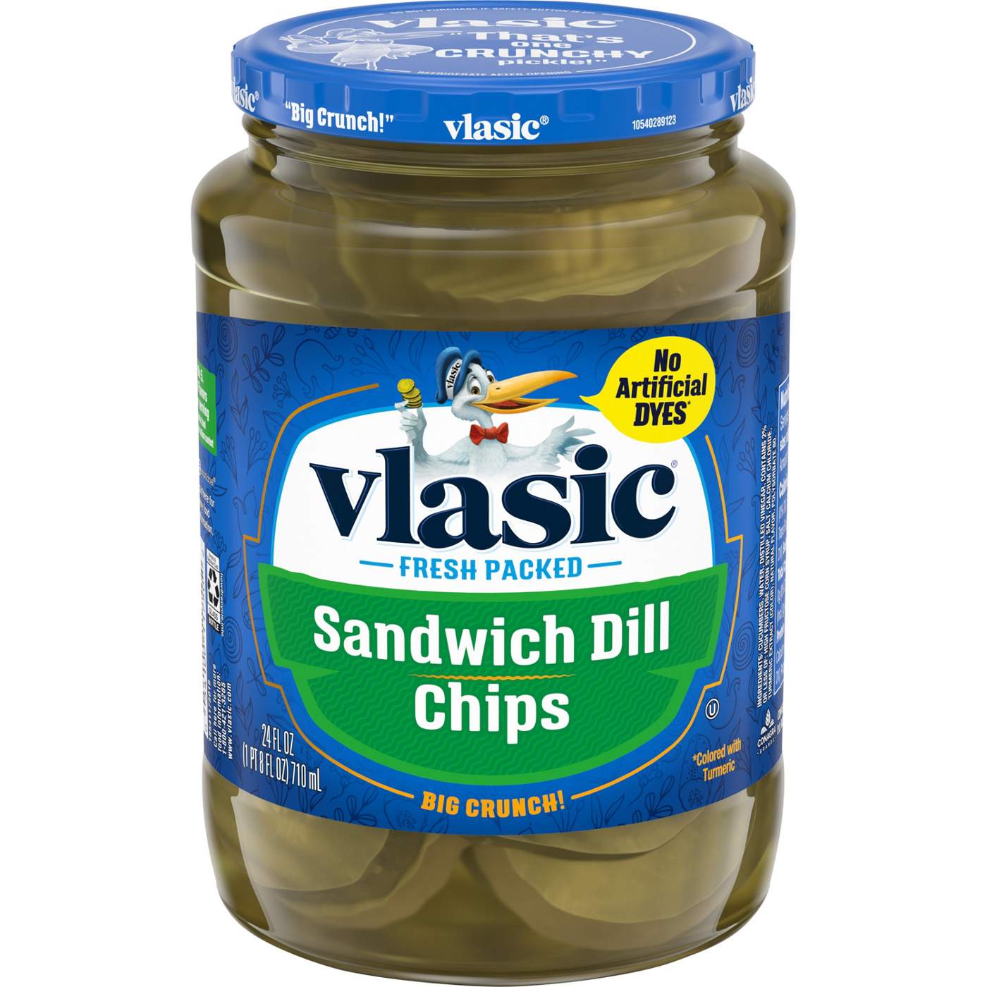Vlasic Sandwich Dill Chips; image 1 of 7