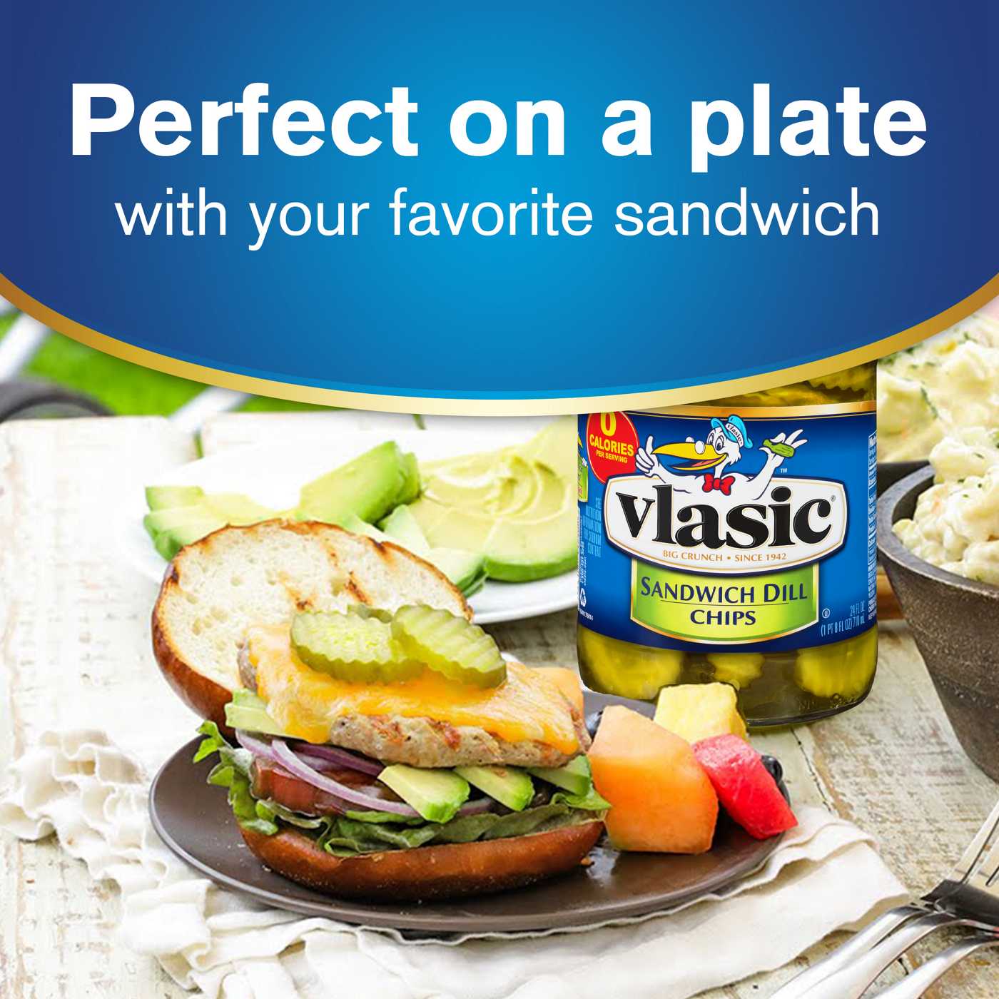 Vlasic Sandwich Dill Chips; image 7 of 7