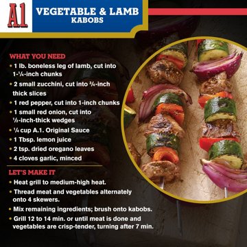 A1 Original Steak Sauce, 15 oz