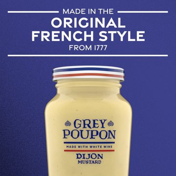 Grey Poupon Classic Dijon Mustard, 8 oz