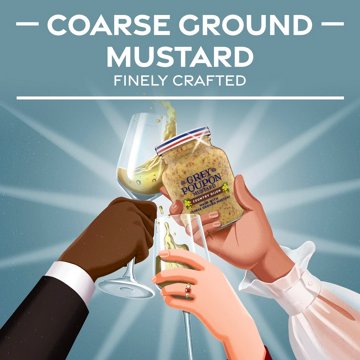 Grey Poupon Country Dijon Mustard, 8 oz