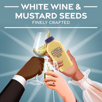 Grey Poupon Dijon Mustard, 10 oz
