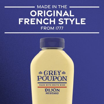 Grey Poupon Dijon Mustard, 10 oz