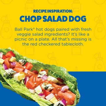 Ball Park Smoked White Meat Turkey Hot Dogs, 14 oz