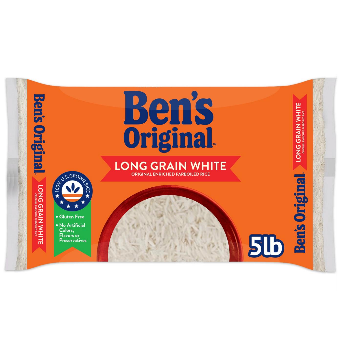 Ben's Original Enriched Long Grain White Parboiled Rice; image 1 of 6