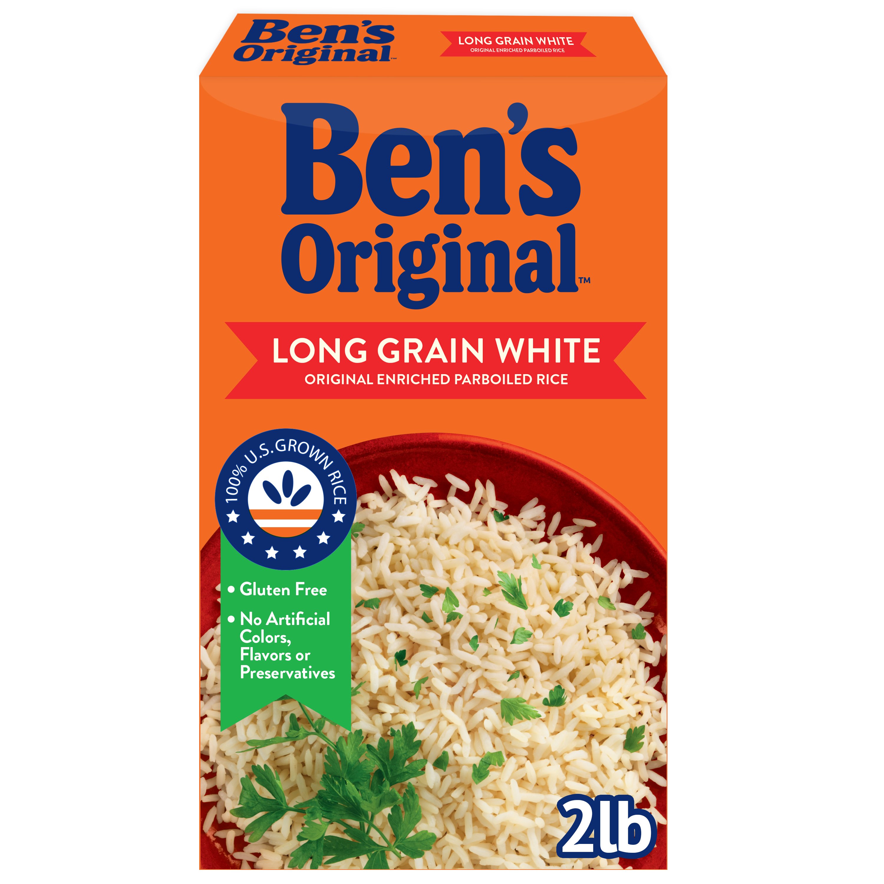 Ben's Original Enriched Long Grain White Parboiled Rice Shop Rice & grains at HEB