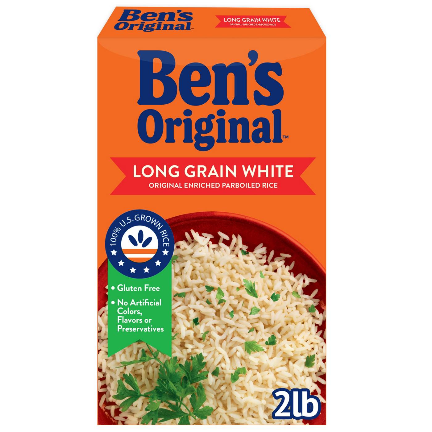 Ben's Original Enriched Long Grain White Parboiled Rice; image 1 of 6