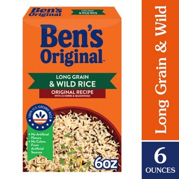 Ben's Original Long Grain & Wild Rice - Original, 6 oz