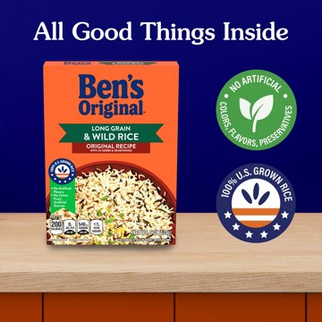 Ben's Original Long Grain & Wild Rice - Original, 6 oz