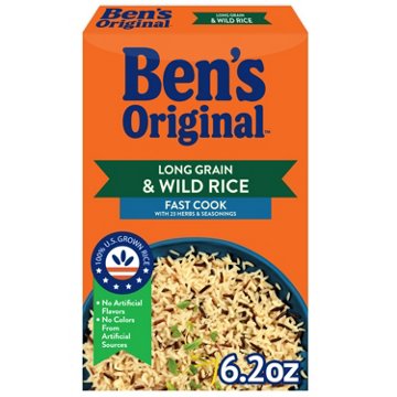 Ben's Original Fast Cook Long Grain and Wild Rice, 6.2 oz