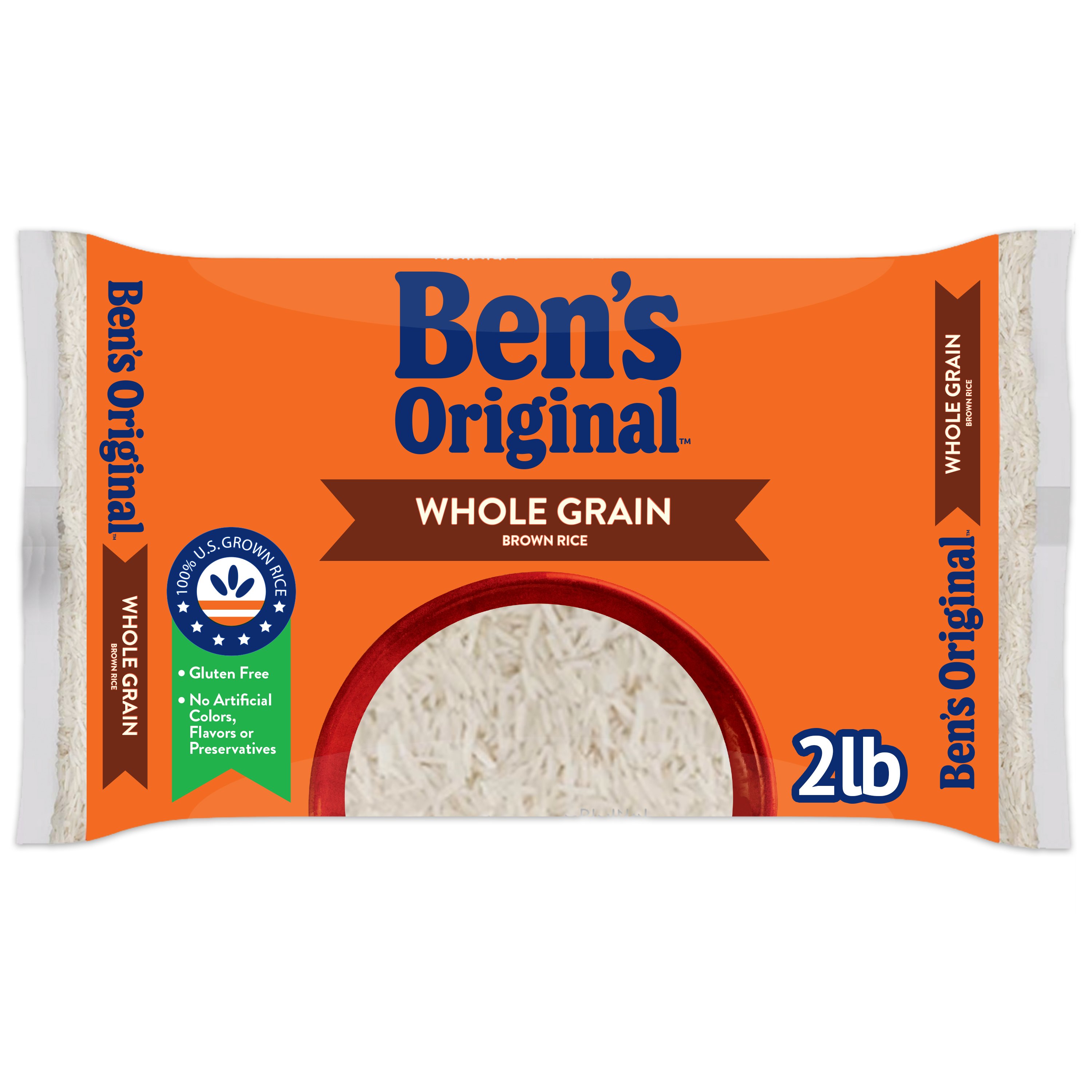 Uncle Ben S Original Whole Grain Brown Rice Shop Rice Grains At H E B