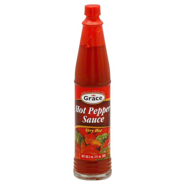 Grace Very Hot Pepper Sauce Shop Hot Sauce At H E B 9173