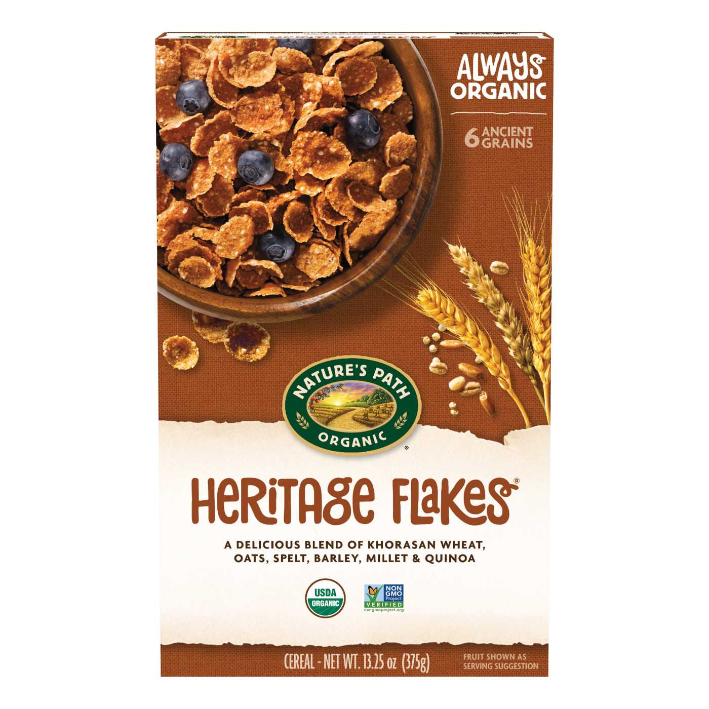 Nature's Path Heritage Flakes Cereal; image 1 of 5