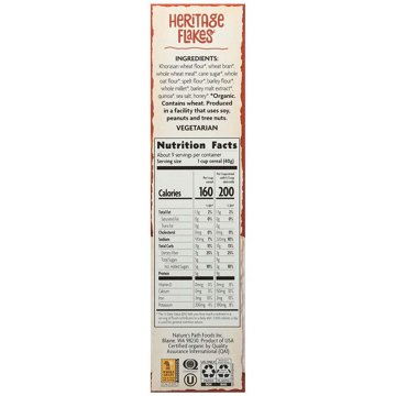 Nature's Path Organic Heritage Flakes Cereal, 13.25 oz