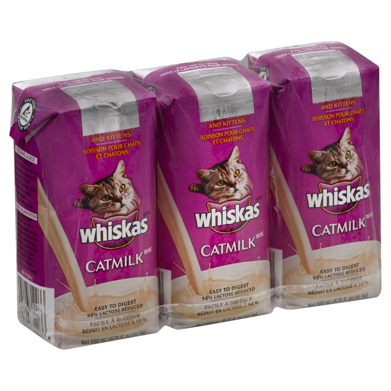 What is whiskas outlet cat milk made from