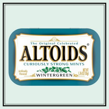 Altoids Wintergreen Breath Mints, 1.76 oz