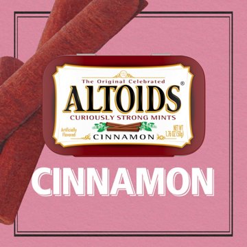 Altoids Cinnamon Breath Mints, 1.76 oz
