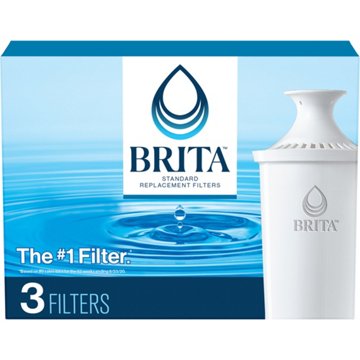 Brita Standard Replacement Water Filters, 3 ct