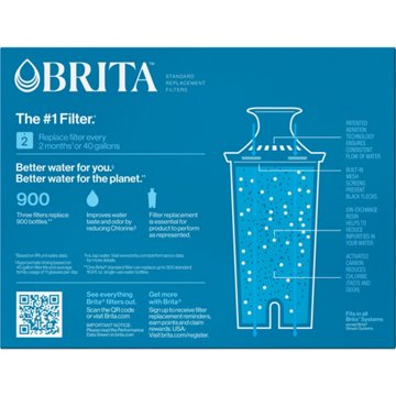 Brita Standard Replacement Water Filters, 3 ct
